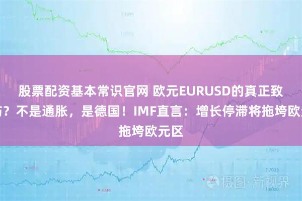 股票配资基本常识官网 欧元EURUSD的真正致命伤？不是通胀，是德国！IMF直言：增长停滞将拖垮欧元区